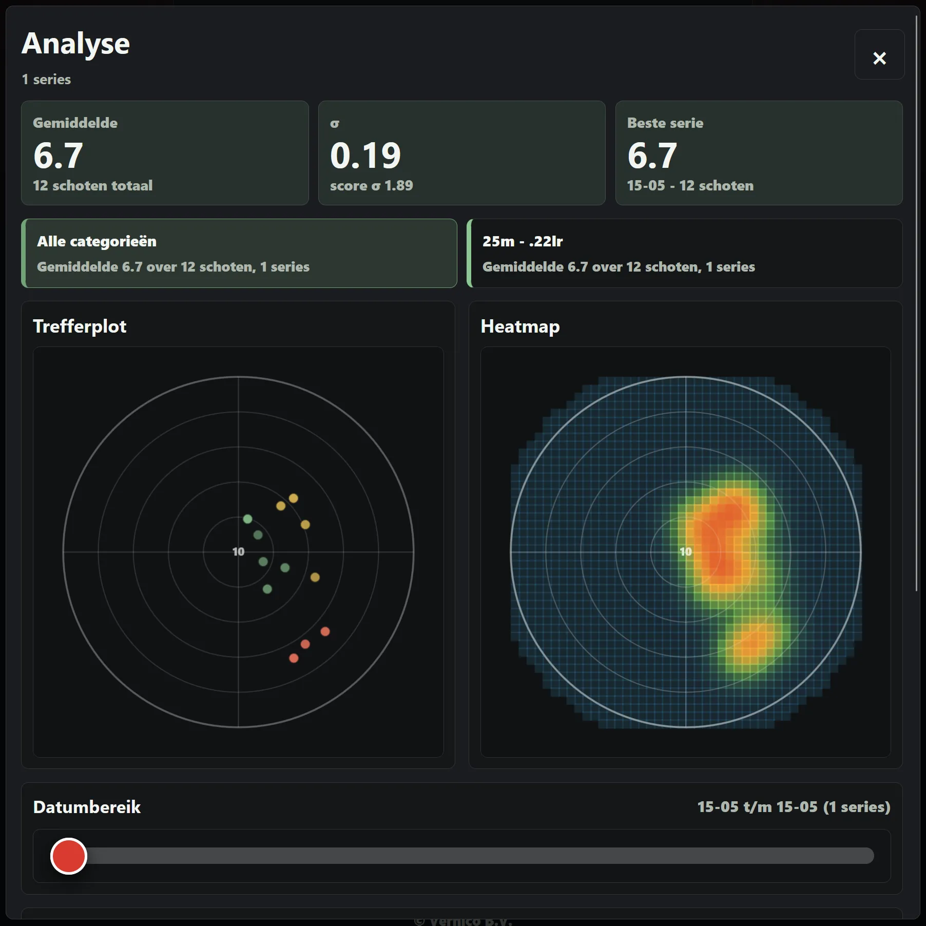 Inlogscherm van Target Trainer in een donkere interface